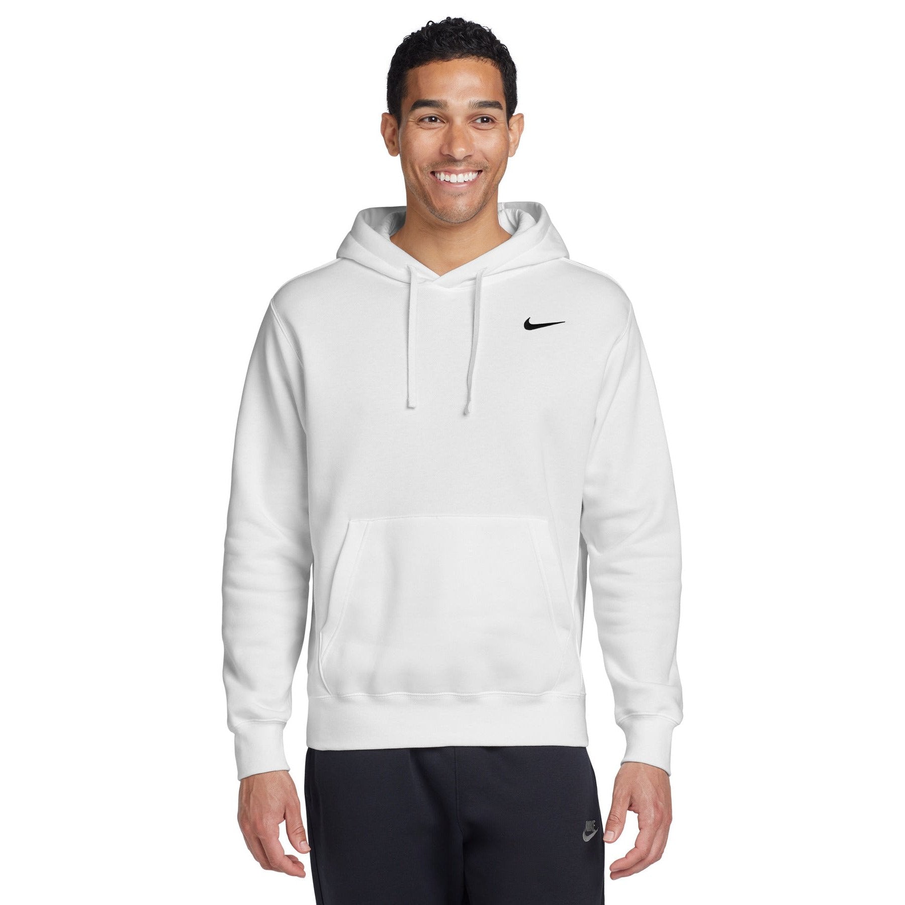 Nike-Nike Club Fleece Pullover Hoodie CJ1611-MedTech-8